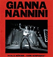 Gianna Nannini in der Kleinen Olympiahalle